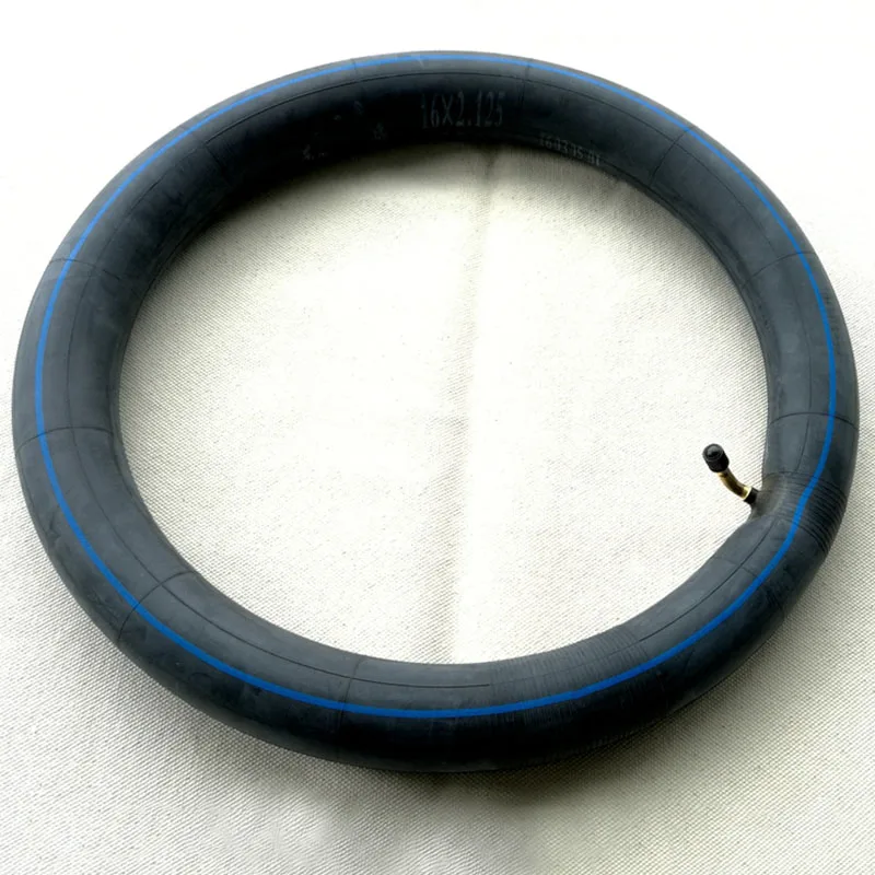 16 inch Rubber Inner Tube 16x2.125 16x2.50 for Electric Scooter e-bike Bike Cycling Tire Rubber Tube tyre Black