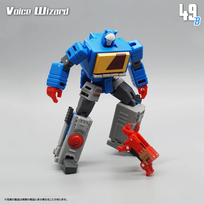 Mft Transformatie MF-49B MF49B Voice Wizard Blaster Emitter Recorder Model Pocket Oorlog Mechfans Actie Mini Figuur Robot Speelgoed