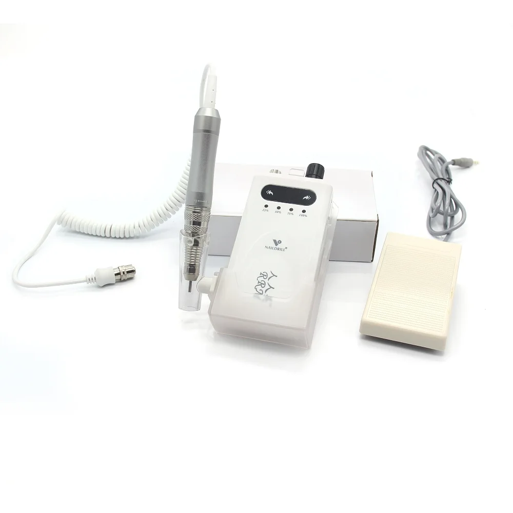 Mạnh Mẽ Khoan Mới 35000 Vòng/phút Nha Khoa Di Động Mini Micro Động Cơ Không Chổi Than Điện Micromotor Sạc Nail Khoan Đánh Bóng
