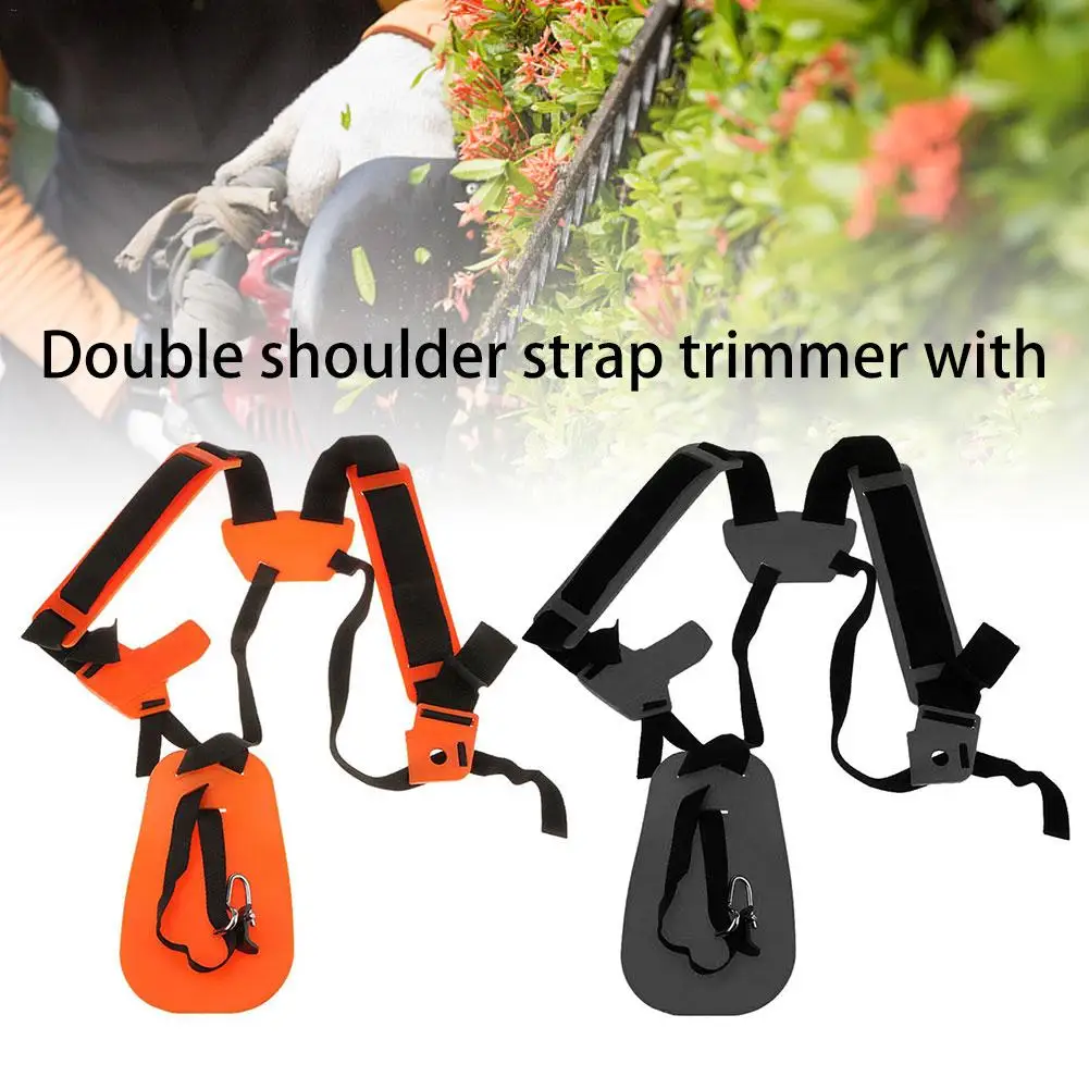 Double Shoulder Strap Trimmer Durable Nylon Strap For Shrub Cutters Or Garden Mowers For STIHL FS, Km Series Trimmers