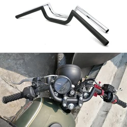 Kierownica Tracker 22mm Retro motocykl 7/8 ''uchwyt dla Chopper Bobber Scrambler Cafe kierownica precyzyjna ukośna spawana