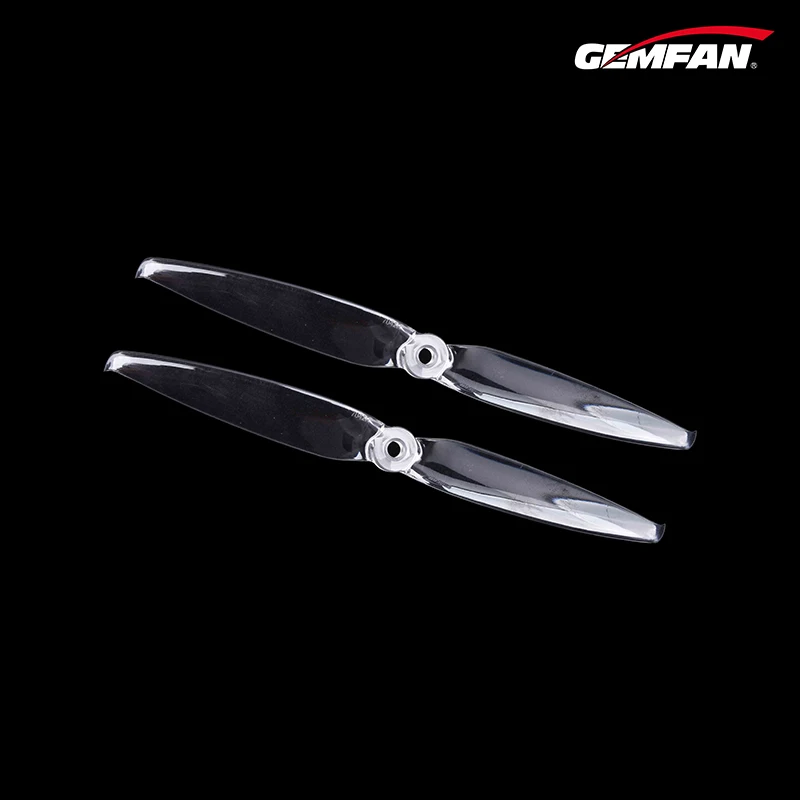 12 pz/6 paia Gemfan Flash 7042 7 pollici 7.0x4.2 PC 2-blade 5mm foro di montaggio FPV elica per RC Racing LR6 L67 Drone a lungo raggio