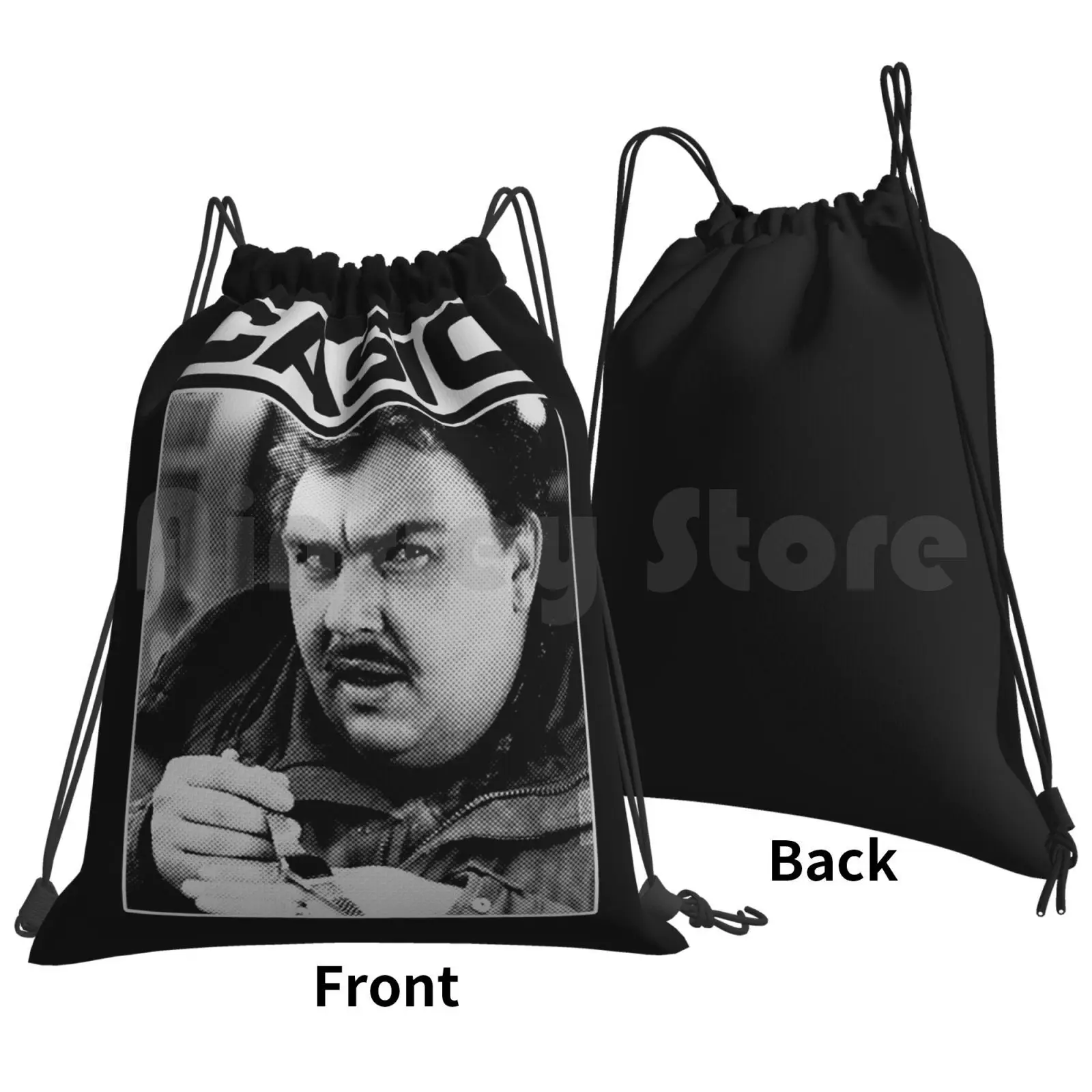 John Candy-Planes , Trains And Automobiles-Backpack Drawstring Bags Gym Bag Waterproof John Candy Candy Planes Trains And