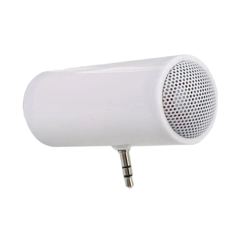 RISE-3.5mm Jack Stereo Mini Speaker Portable MP3 Music Player Speaker Amplifier Loudspeaker for Mobile Phone Tablet PC