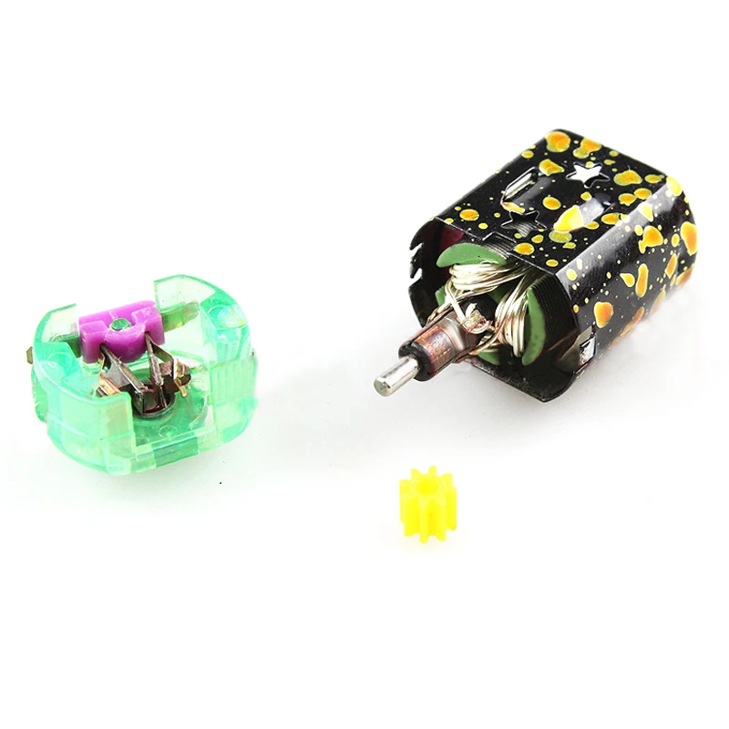 2PCS Motor High 98000RPM Balanced Anti-dust Double Ball Bearing Shaft Extend  Core for RC Tamiya Mini 4WD Racing Car