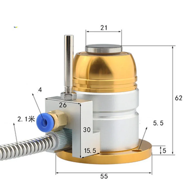 Imagem -02 - Precisão Sensor de Ferramenta Automática Cnc Eixo z Ferramenta Imprensa Ferramenta Sensor Ajuste Calibre Acessórios da Máquina Gravura Cnc Roteador Alta