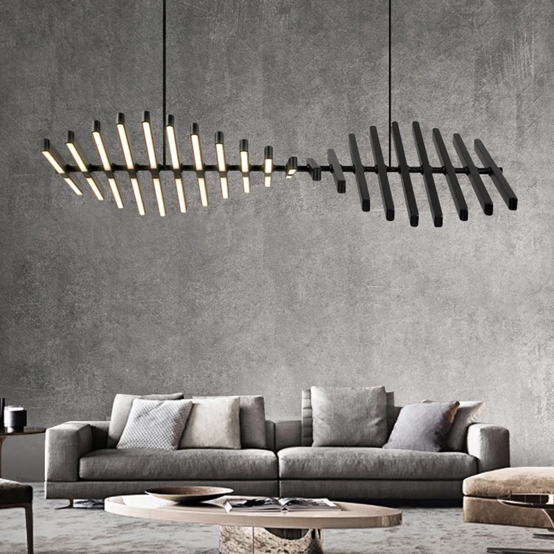 

Dimmable Modern LED Chandeliers Hanging lights for dinning room bedroom Hotel chandelier light 110V 220V lampadario with control