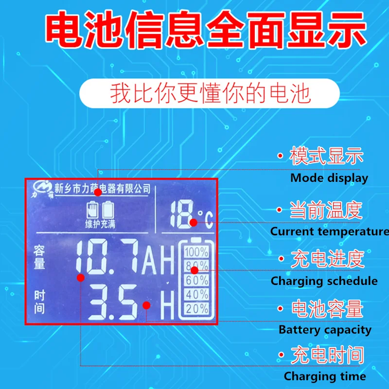 48V 60V 72V 2A 3A 4A inteligentna ładowarka LCD li ion lipo LiFepo4 żel akumulator kwasowo-ołowiowy 40Ah 30Ah 20Ah 13S 14S 15S 16S 17S 20S 24S