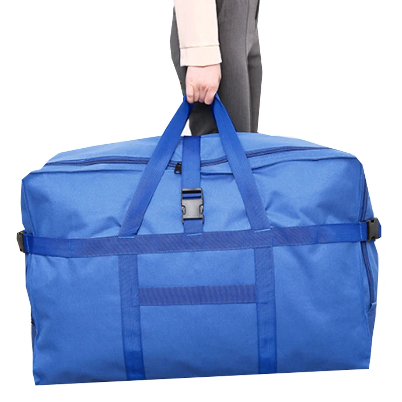 

Large capacity High Quality Fashion luggage bags Oxford cloth waterproof folding Weekend Duffle travel bag For Women Men