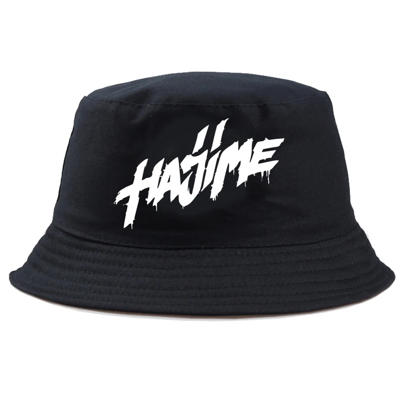 Hot Hajime Miyagi Andy Panda Bucket Hat Fishing Hunting Cap Outdoor Beach Fisherman Panama Women men Cotton