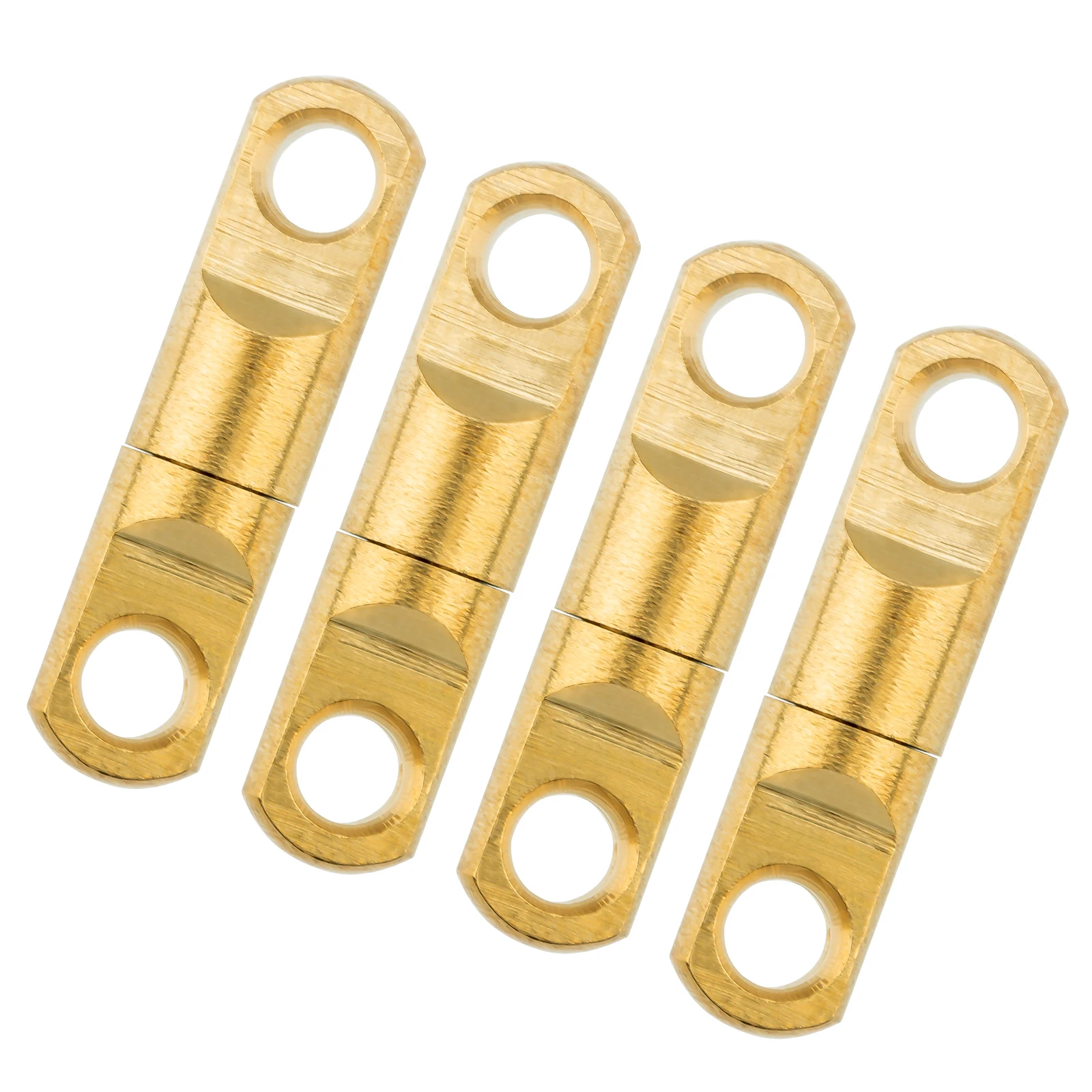 QualyQualy 20pcs #4-#7 Fishing Swivels 360° Rotation Golden Stainless Steel Fishing Swivel Connector 10pcs #8-#9