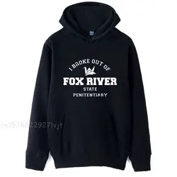 HipHop Hooded Pullover Prison Break Paper Crane Scofield Fox River Man Boy Hoodie Autumn Winter Clothing Shirt Cotton