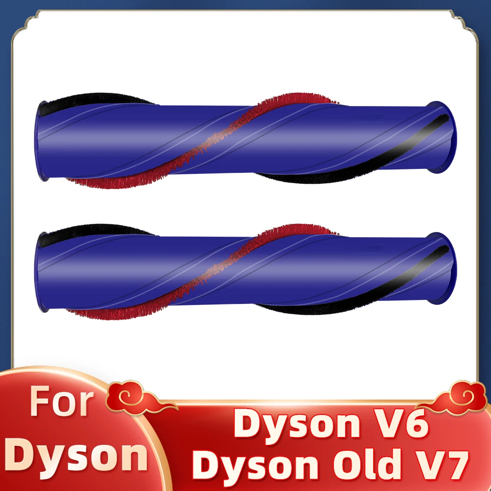 For Dyson V6 / Old V7 Cordless Vacuum Cleaner Roller Brush Roll Bar 966821-01 966084-01 Replacement Spare Parts Accessories