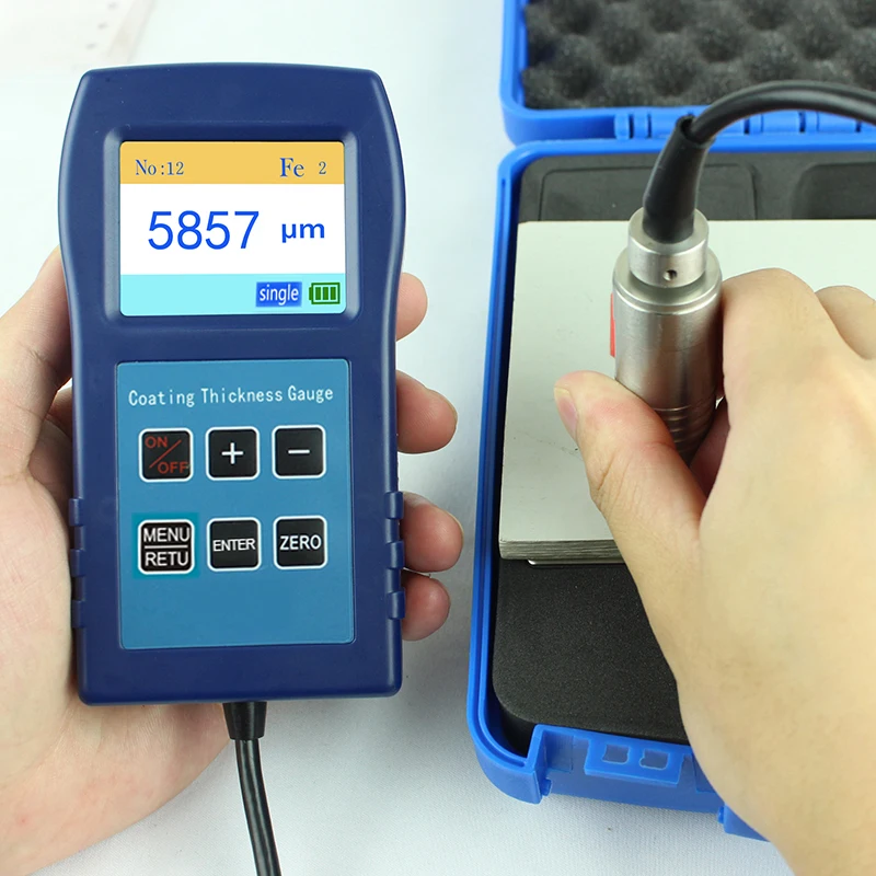 Large Range Anticorrosive Coating Thickness Gauge Zinc Coating Thickness Detector Paint thickness tester Oxide Layer Gauge Meter