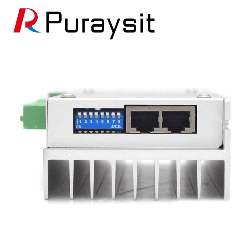 

Puraysit 2 Phase Bus Type Digital Stepper Motor Driver YKD2608PC Input DC24V-80V Match Motor 86Serial RS-485 Interface