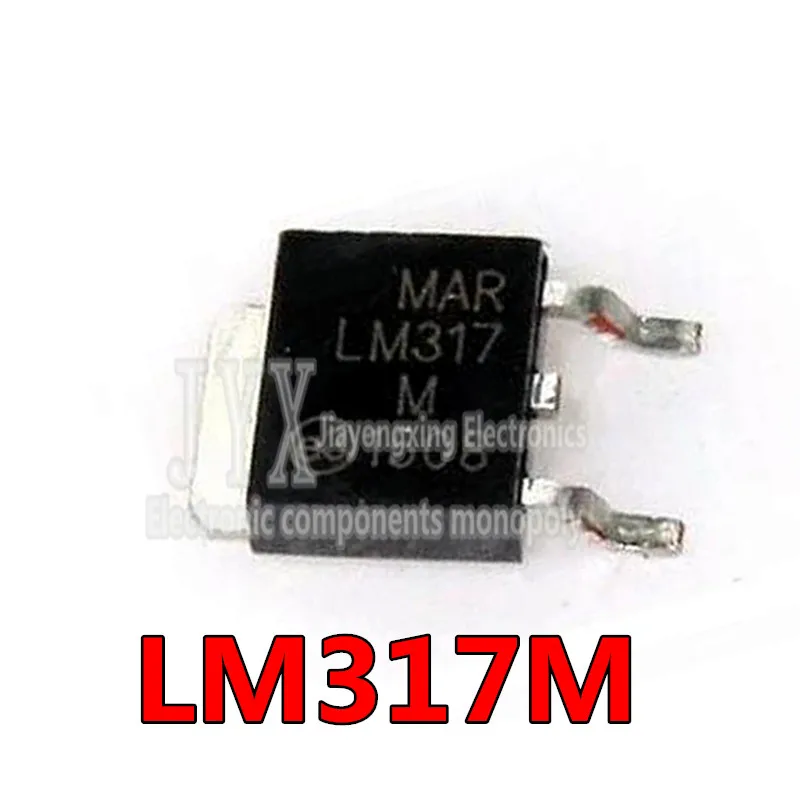 10PCS LM317M SOT252 LM317 TO-252 SOT LM317MDT LM317MDT-TR TO252 SMD new  voltage regulator IC