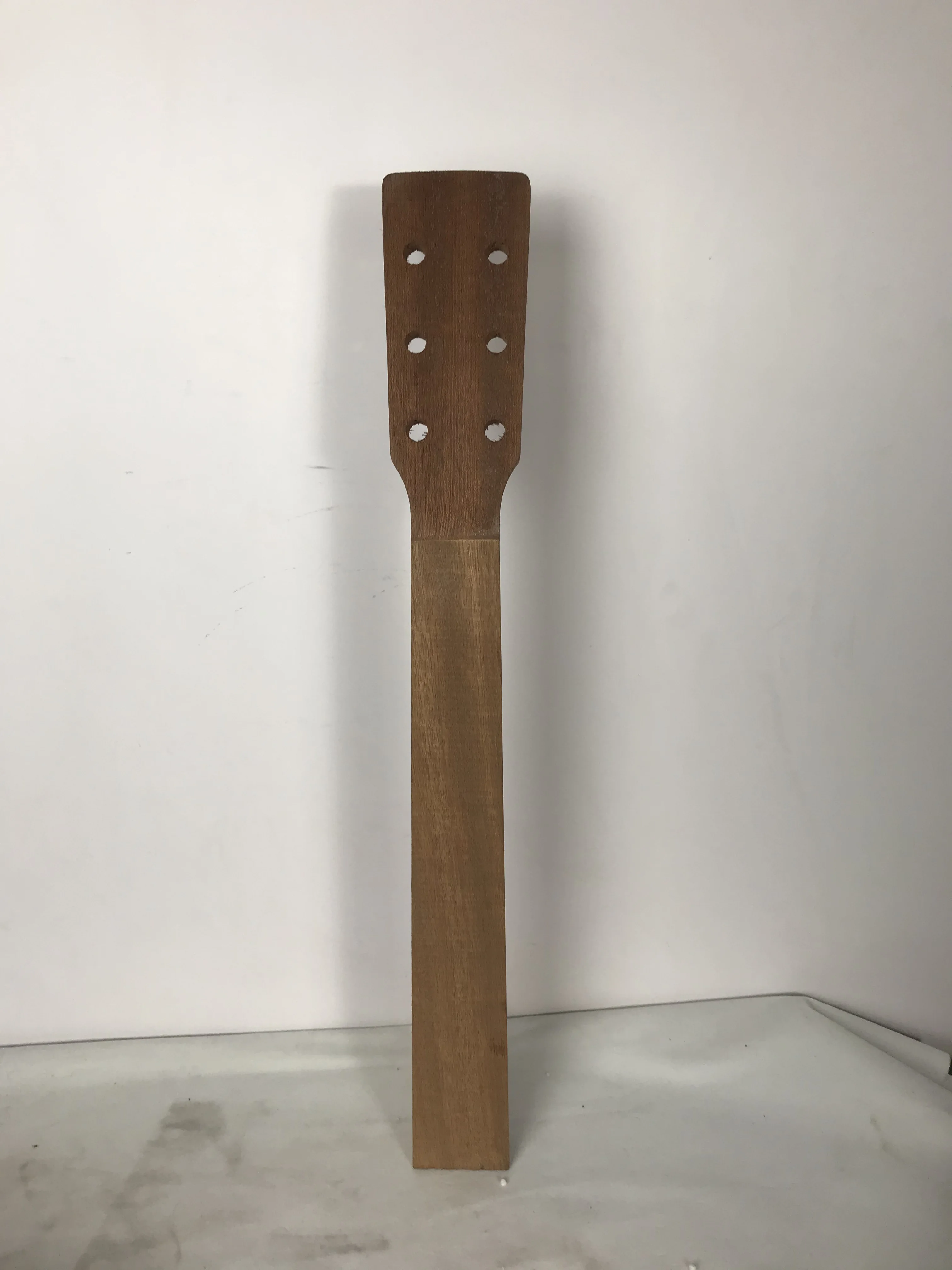 Mahogany Acoustic Guitar Neck Part, Luthier Tool, Accessory for Classical Guitar Neck, Unfinished, High Quality, DIY Folk Guitar