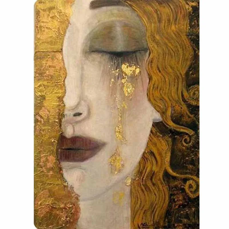 CHENISTORY 60x75cm Frame Oil Painting By Numbers Kits Crying Women Figure Paint Picture By Numbers Diy Gift Home Decor Artcraft