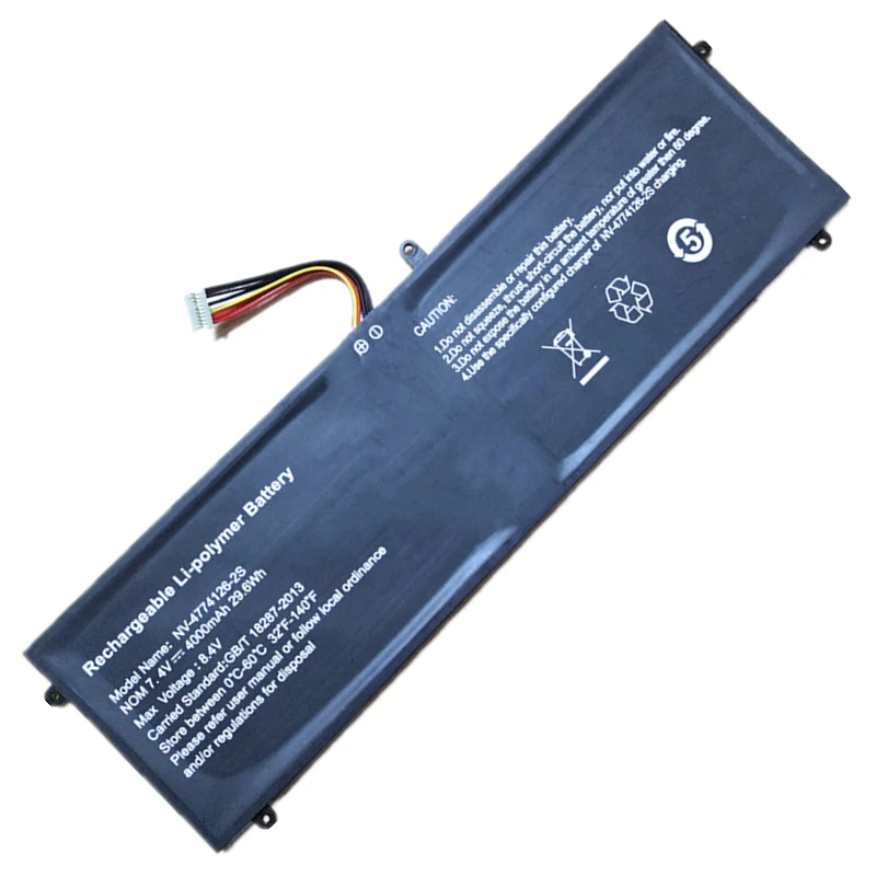 

UTL4776127-2S NV-4774126-2S UTL3676127-2S Laptop Battery 25.9Wh 37Wh For Prestigio Smartbook 141 C2 Z142 145 M-SB145 PC208 PC209