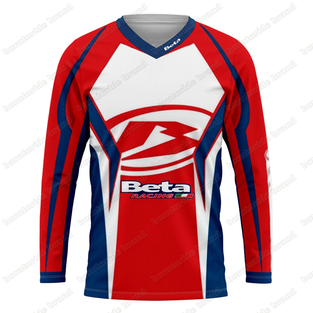 BETA RACING-Camiseta de Ciclismo profesional para Hombre, Maillot de Motocross, Enduro, MTB, MX, BMX, DH