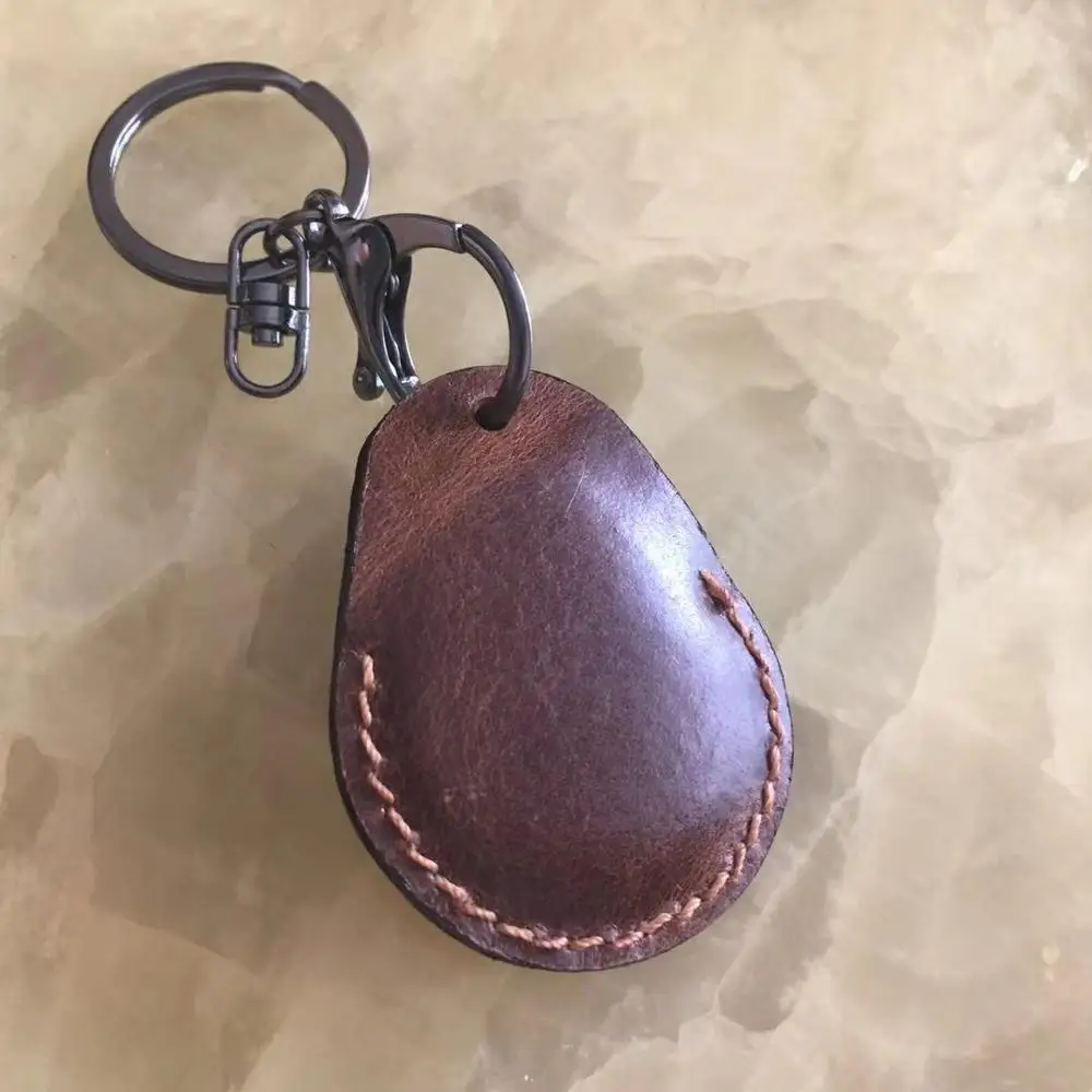 125Khz RFID Access Control 13.56Mhz Leather Tags Token Keychain Cover Card Sets Protection ID IC Keyfob holder package bag