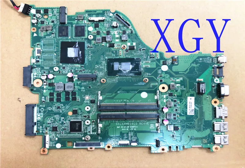 

DAZAAMB16E0 оригинальная материнская плата для ACER Aspire E5-575 E5-774G E5-573 E5-575G с i5-6200U i7-6500U 940MX 2 ГБ 100% тест в порядке
