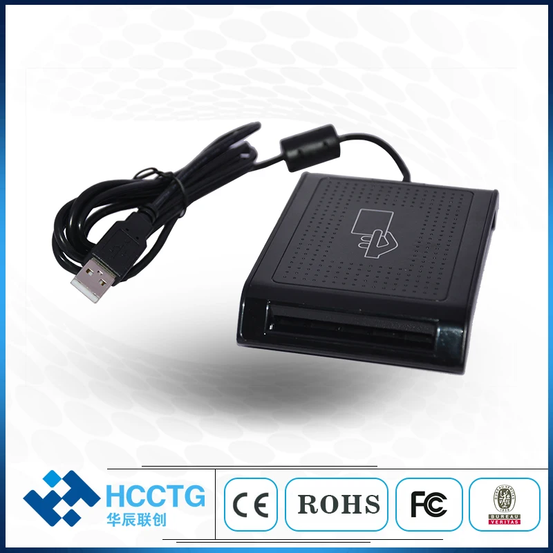 

CCID standard Smart card + NFC+PSAM Dual interface reader Contact + Contactless Card Reader HD5