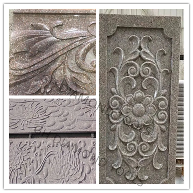 Gelöteter Diamant-Gravierfräser Steinfräser Marmor-Granit-Schneidwerkzeug Klingen Schnitzmesser CNC-Maschine – Detail 7