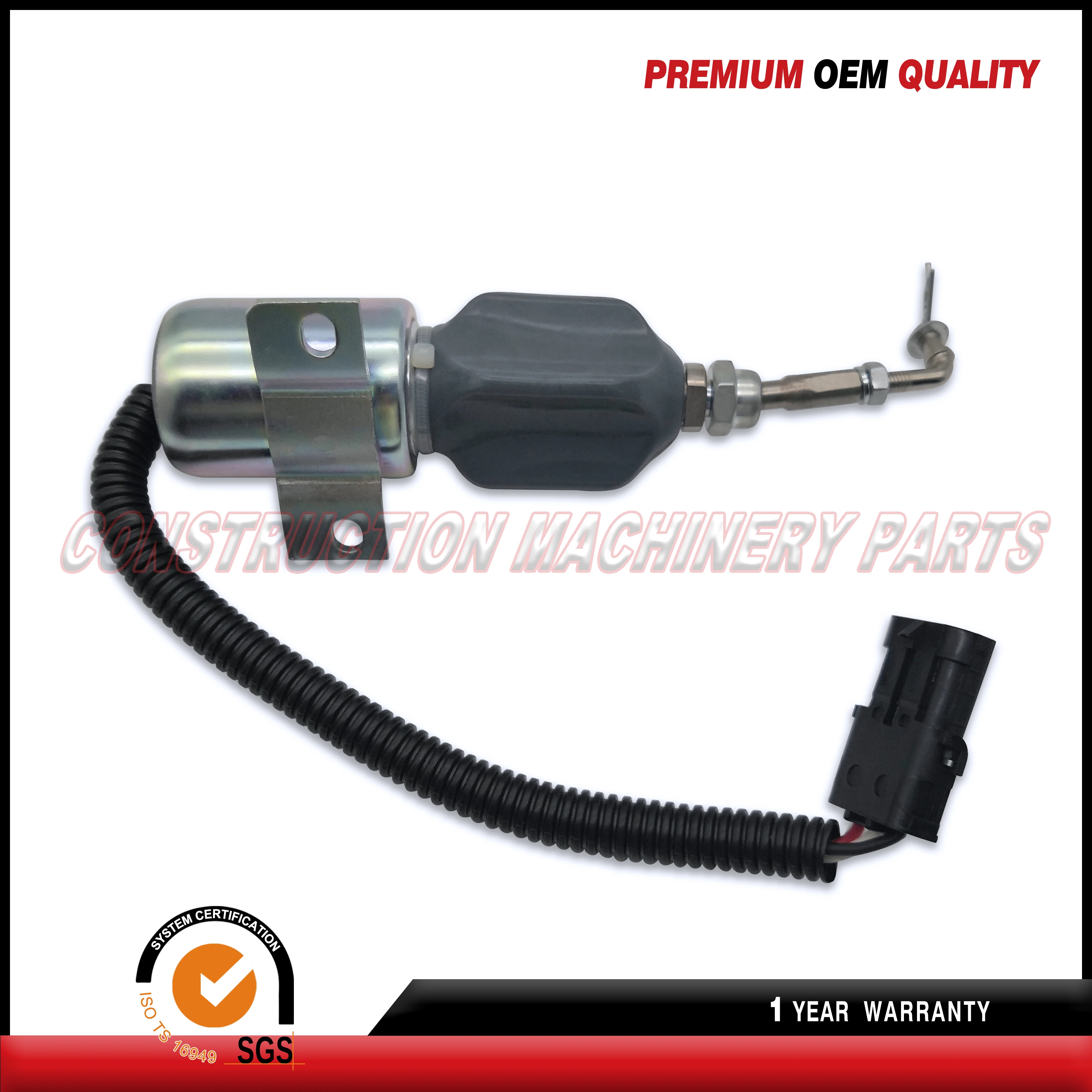 Imagem -02 - Solenoide de Parada de Desligamento 12v para Genset
