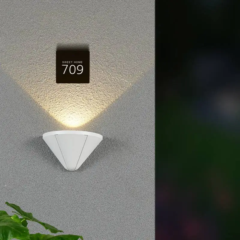 LED Wall Lamp Outdoor Waterproof IP65 Garden Wall Lights Indoor Bedroom Bedside Study Decoration Lighting Modern Led Wall  Lamps