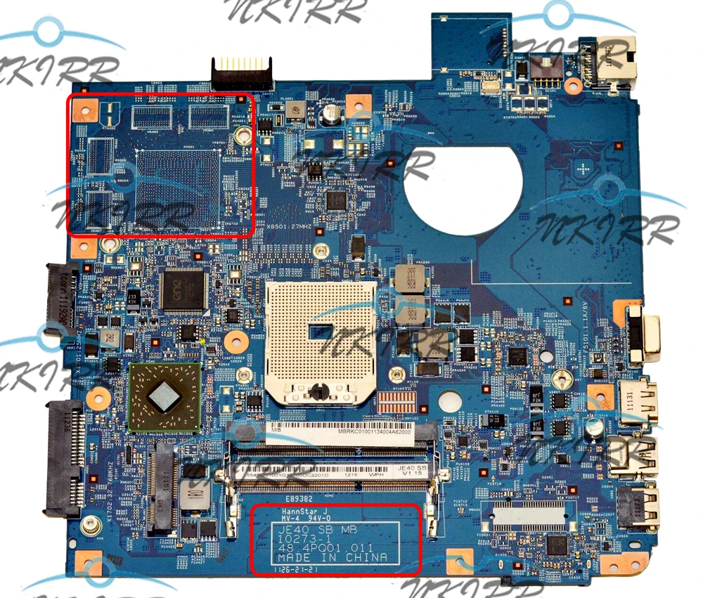 

JE40-SB MB 10273-1 48.4PQ01.011 10273-1M 48.4PQ01.01M MBRKC01001 MB.RKC01.001 DDR3 Motherboard for Acer Aspire 4560 4560G MS2340