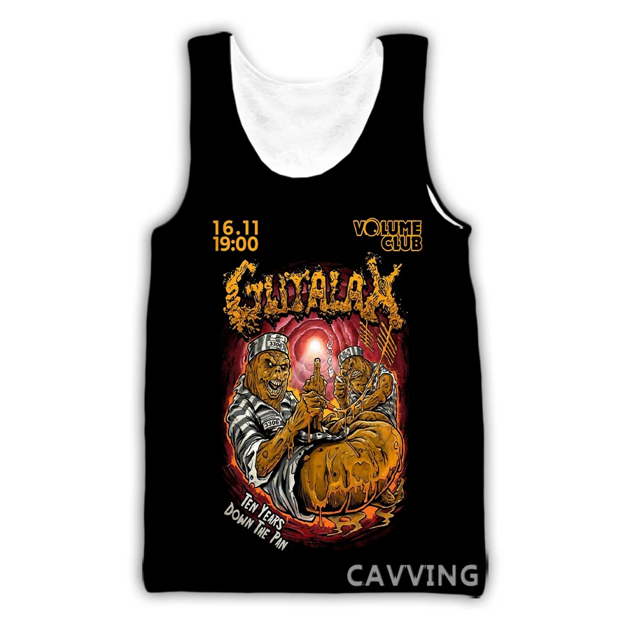 CAVVING 3D Printed  Gutalax Rock   Tank Tops Harajuku Vest  Summer Undershirt  Shirts Streetwear for Men/women