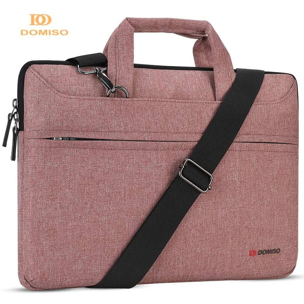 

Domiso Laptop Sleeve With Handle Splashproof Shockproof Notebook Computer Bag For 13“ 14" 15.6" 17” inch Laptop Bag