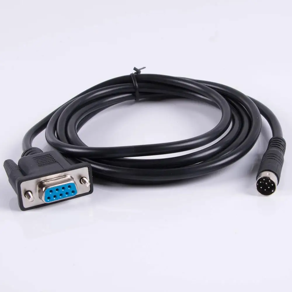 PLC programming Cable 1761-cbl-pm02 USB DB9 to 8 Din RS232 Serial Cable for Allen Bradley PLC 1000 1100 1200 1400 1500 Series