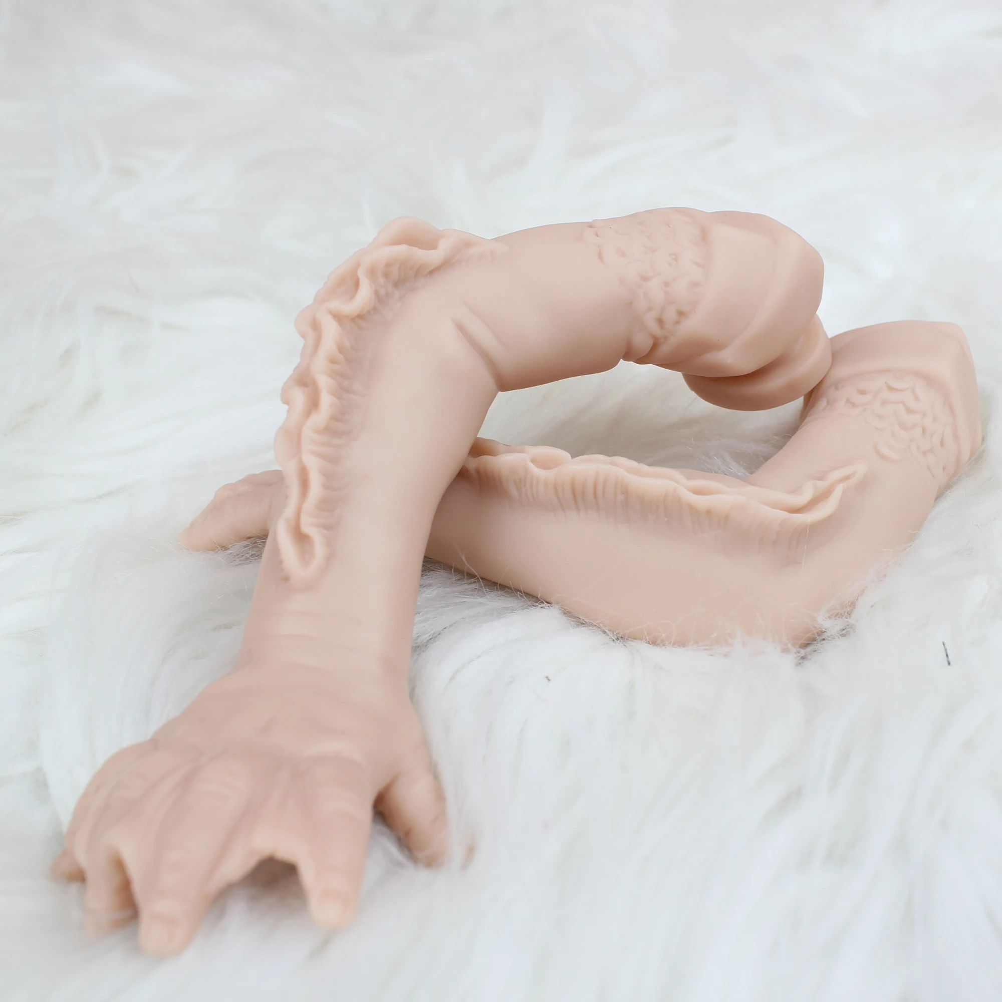 20 Inch Prinses Atlantyss Reborn Baby Accessoires Diy Blank Hippocampus Kit Verse Kleur Zachte Unpainted Onvoltooide Pop Deel