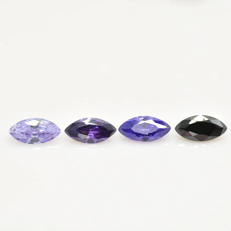 Marquise Shaped Loose Cubic Zirconia AAAAA CZ Stone 2x4mm~8x16mm Brilliant  for Jewelry Beads Wholesale