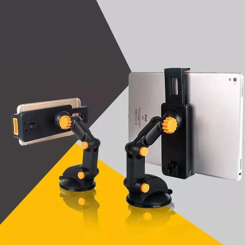 Cauklo Sucker Car Phone Holder 4-11 Inch tablet stand for IPAD Air Mini Strong Suction Tablet Car Holder Stand for iPhone X 8