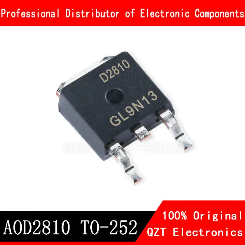 10pcs/lot AOD2810 46A 80V TO252 D2810 new original In Stock