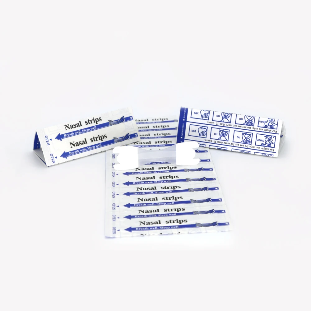 50pcs/lot Transparent Nasal Strips Anti Snore Patch To Reduce Snore Have a Relax Sleep Anti-snoring Patches Better Nose Breath