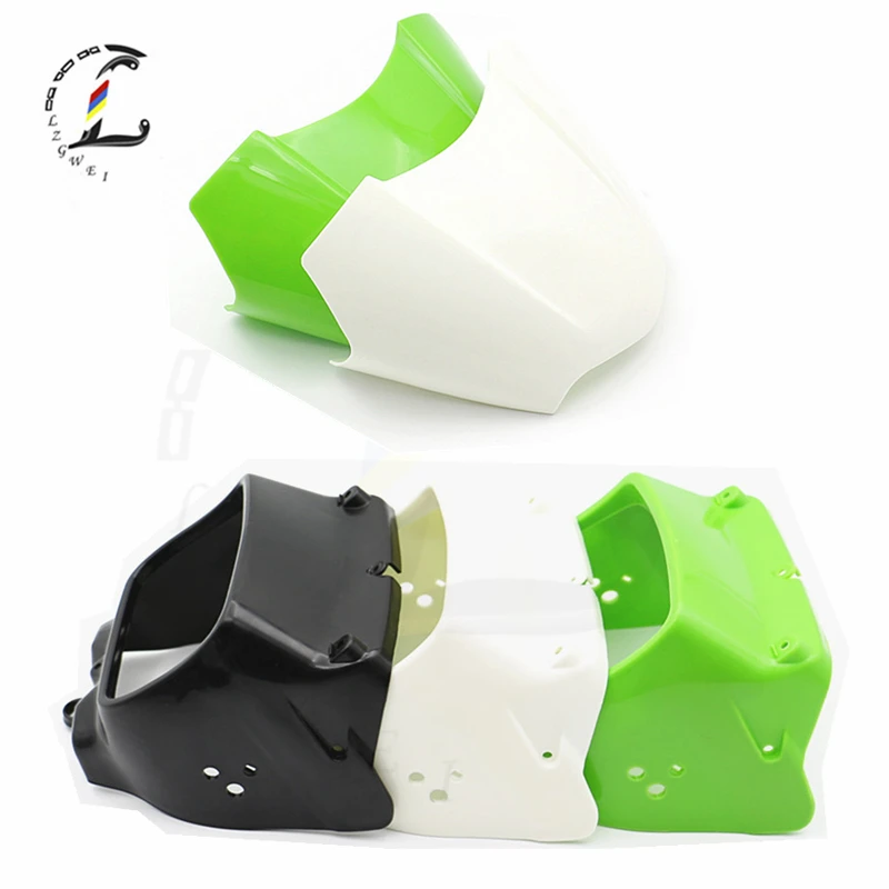 Motorcycle Fairing Lamp Cowl Windshield Airflow Deflector For Kawasaki KLX250 KLX 250 97-07 Headlight Cover Headlight Mask