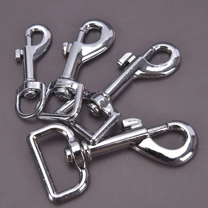 1 Pcs/lot Small Dog Collar Leash Metal Buckle Hardware Sets Durable Cat Lead Straps Swivel Trigger Snap Hook Diy Pet Accessories