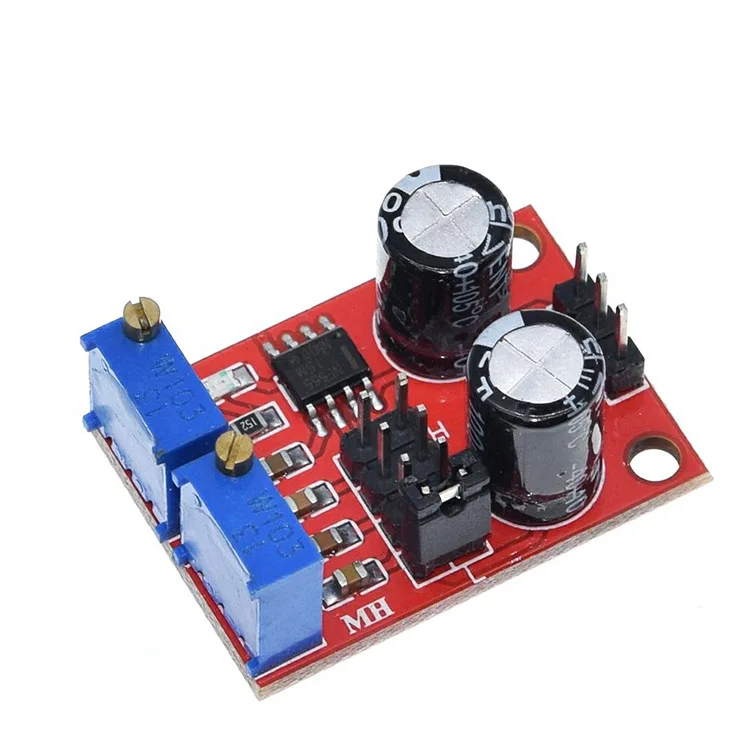 1PCS NE555 Pulse Frequenz Duty Zyklus Einstellbare Module Quadrat Rechteckigen Welle Signal Generator Schrittmotor Fahrer Modul