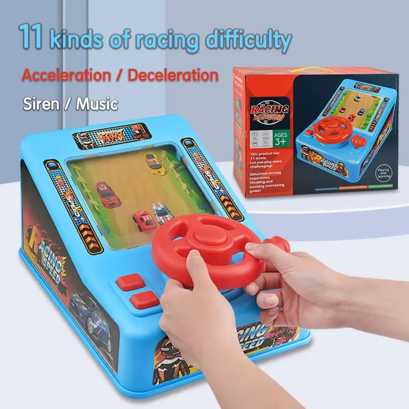 Racing Car Toys For Children Boy Simulation Steering Wheel Sports car Large Competition Game Console Christmas Birthday Gift