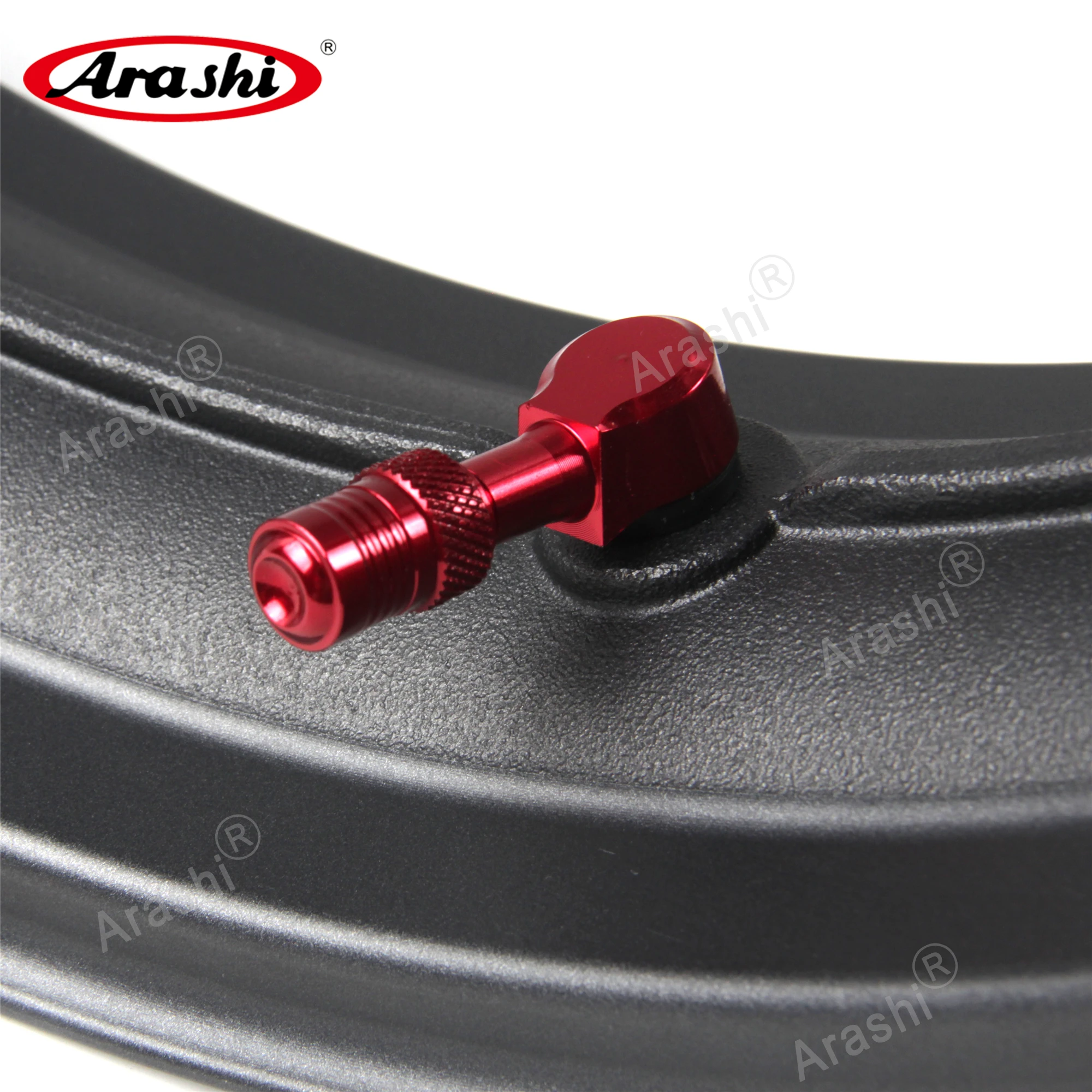 1 Pair Universal Motorcycle Wheel Tyres Rim CNC Wheel Valve Accessories For HONDA CBR1000RR For SUZUKI Motorbike Rim Parts view 2
