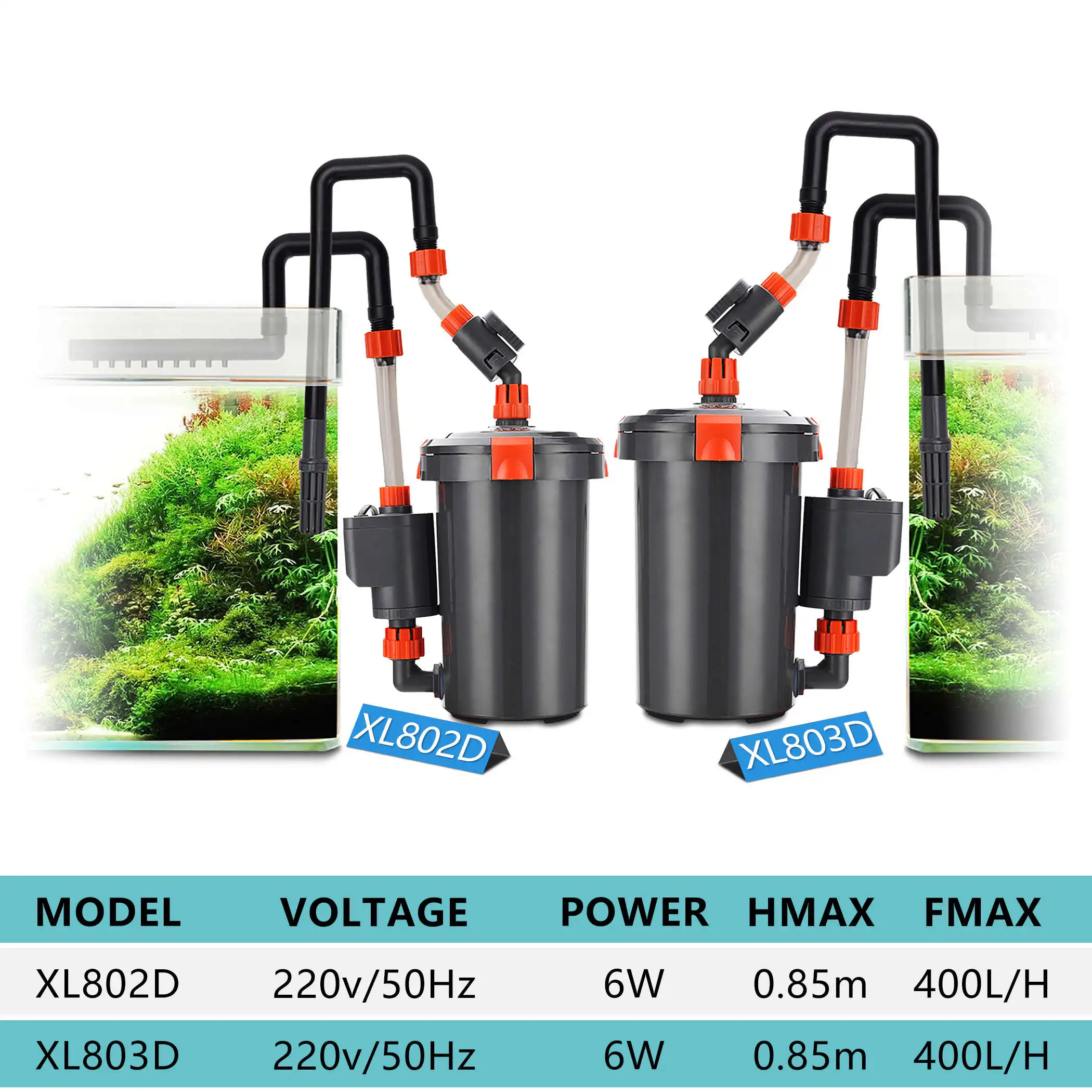 

Аквариумный внешний фильтр ведра с насосом 220 В и распылительной трубкой для аквариума и пруда
