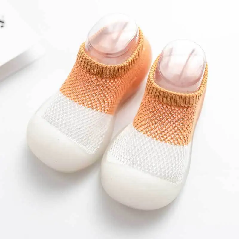 Spring and Summer Floor Socks Baby Toddler Socks Baby Shoes and Socks Thin Anti-Slip Soft Bottom Summer Cotton Floor Shoes