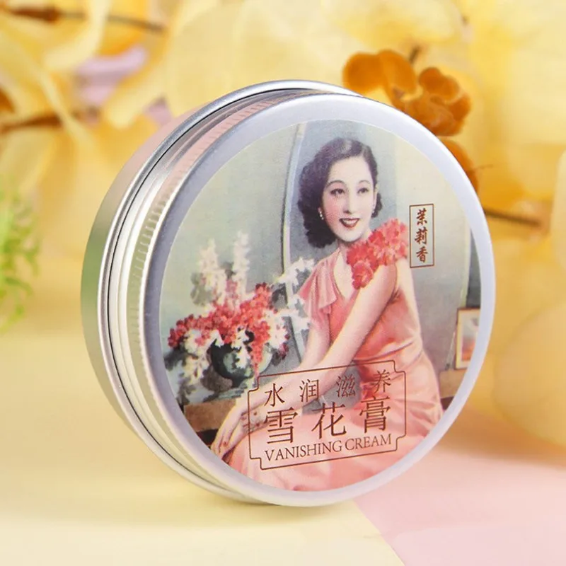 Chinese Shanghai Woman Moisturizing Primer Cream Brighten Skin Soothing Hydrating Face Day Cream Cosmetic Winter Skin Care