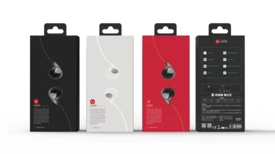 UiiSii 최신 업그레이드 유선 소음 차단 U1 헤드셋 중저음 음악 볼륨 이어폰 iphone 용 huawei xiaomi Vivo