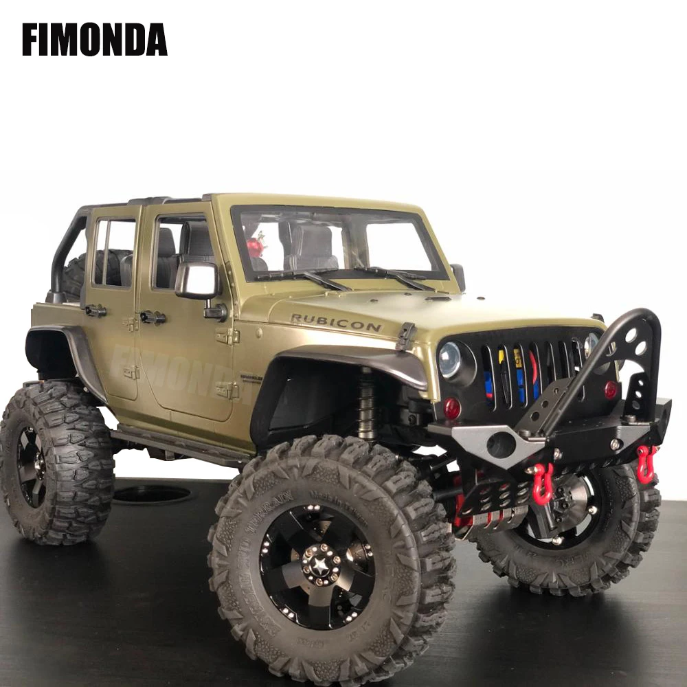 Metal Front Rear Bumper Single/Double Motor Winch for 1/10 RC Crawler Axial SCX10  TRX4 Redcat GEN8 RGT 86100 TAMIYA CC01