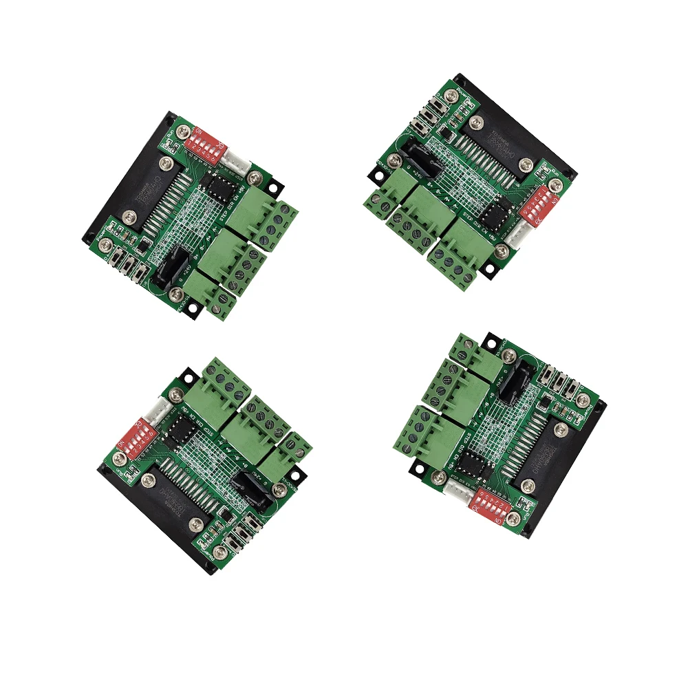 CNC Router mach3 4 Axis Kit, 4pcs TB6560 driver + 5 axis stepper motor controller + 4pcs nema17 1.8A motor